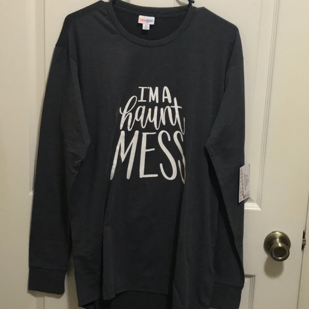 LulaRoe medium Hudson long sleeve